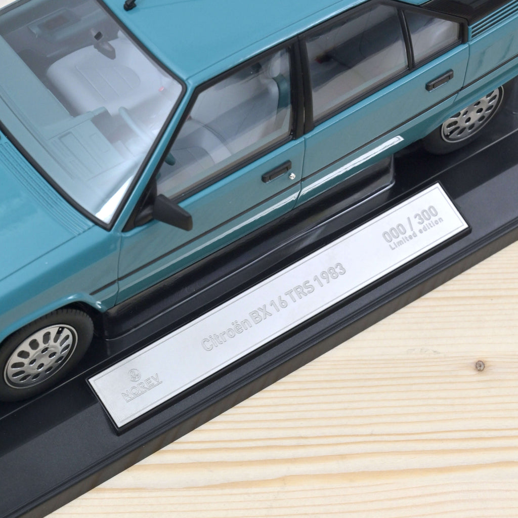 Citroën BX 16 TRS 1983 Bleu Lagune 1:18 - 300 ex.