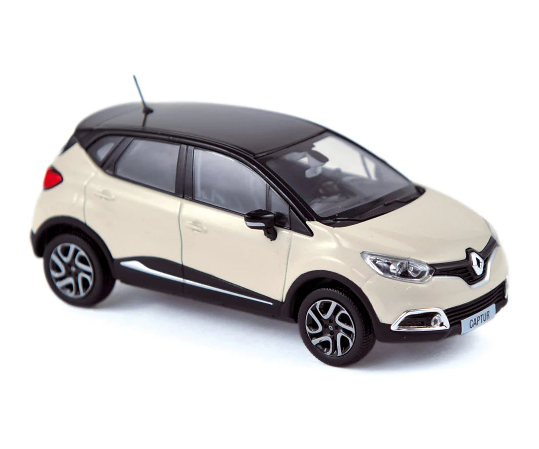 Renault Captur 2013 Elfenbein&Schwarz 1:43