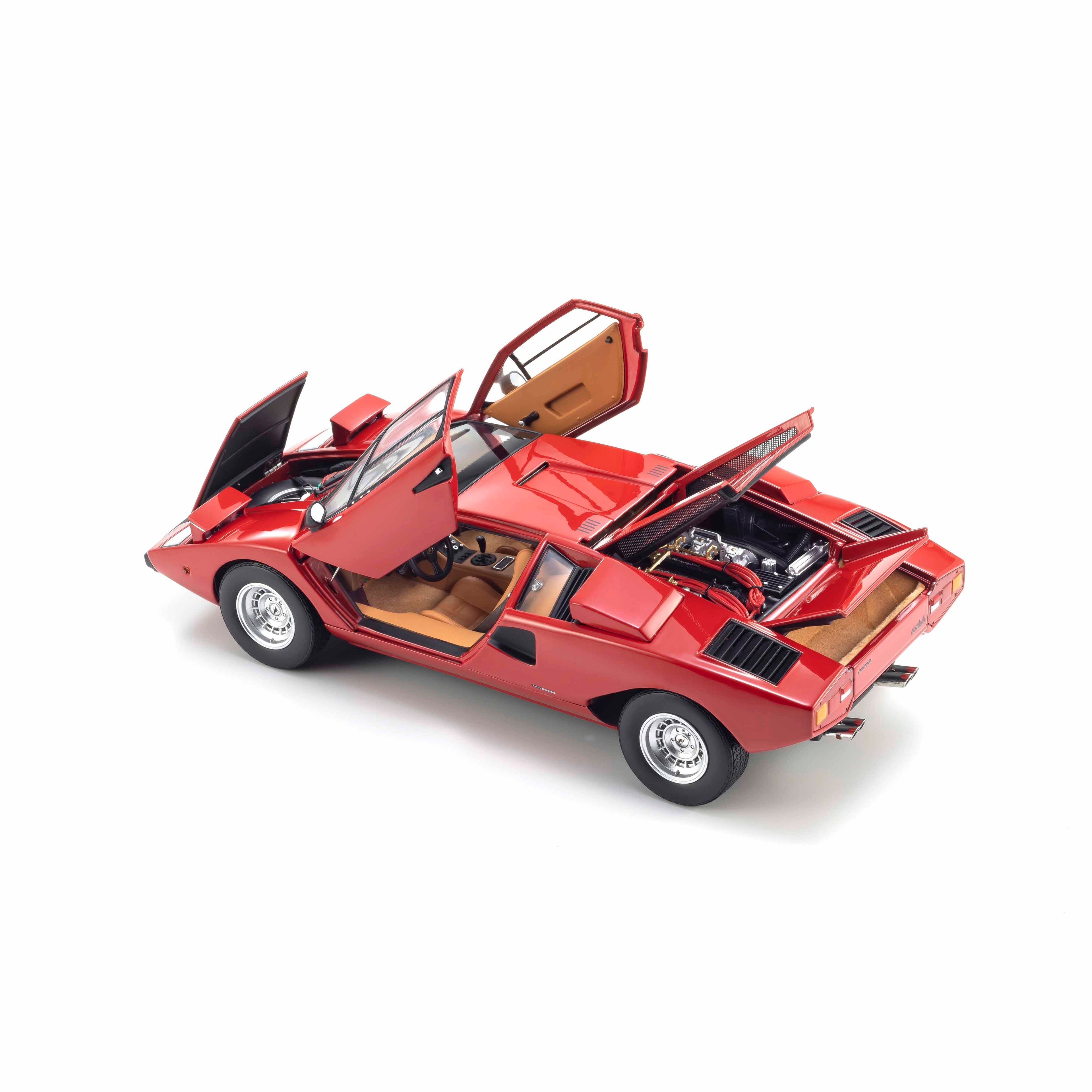 Lamborghini Countach LP 400 Red 1:18