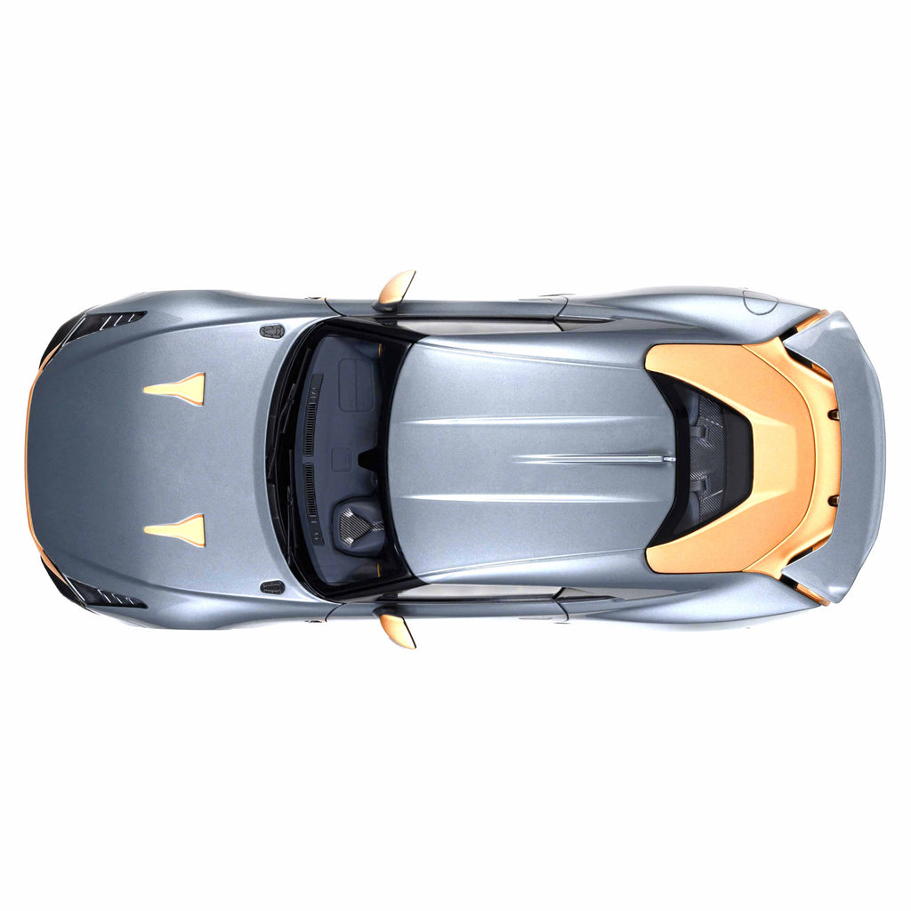 Nissan GT-R50 by Italdesign Liquid Kinetic Silver/Sigma Gold 1:18