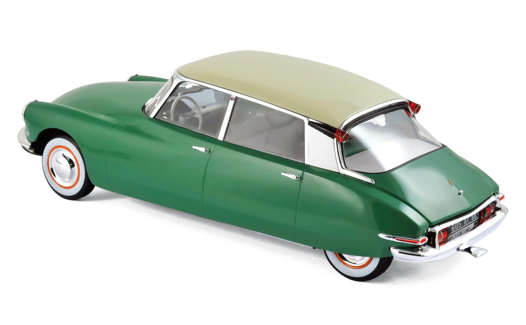 Citroën DS 19 1956 Vert Printemps & Beige 1:18