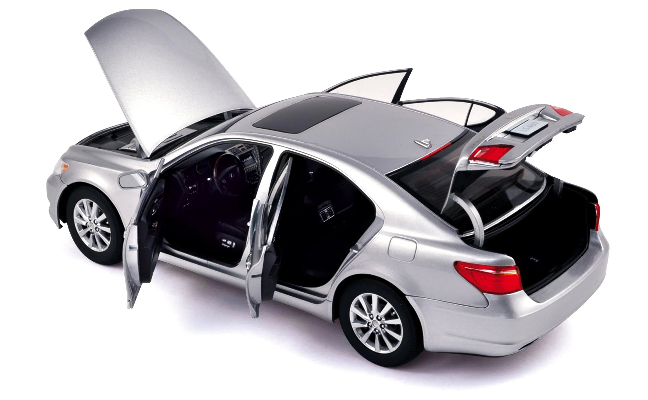 Lexus LS460 2010 Premium silver 1:18