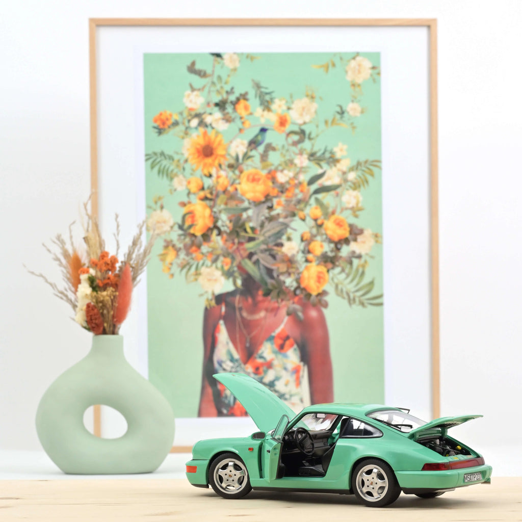 Porsche 911 Carrera 2 1992 Mintgrün 1:18