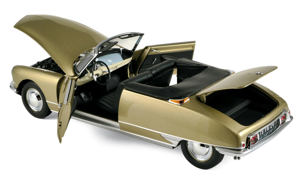 Citroën DS 19 Convertible 1961 Sahara Grey 1:18