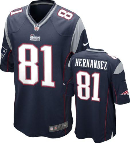 New England Patriots  Aaron Hernandez #81  Jersey