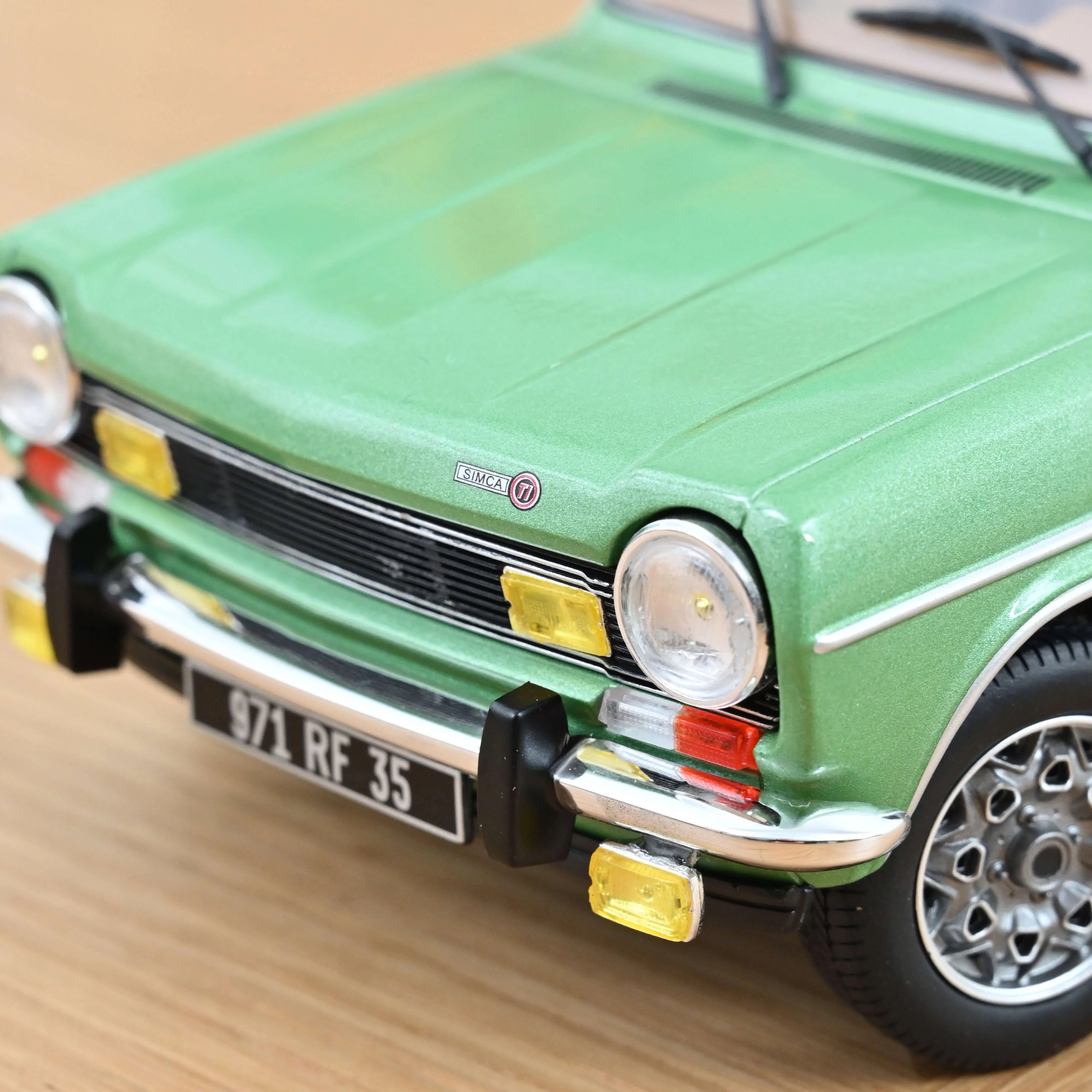 Simca 1100 Ti 1975 Adriatique Green Metallic 1:18 - 300pcs
