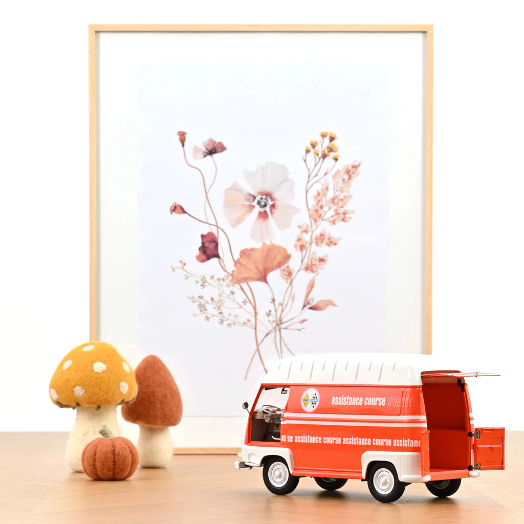 Renault Estafette 1968 Orange Assistance Course 1:18