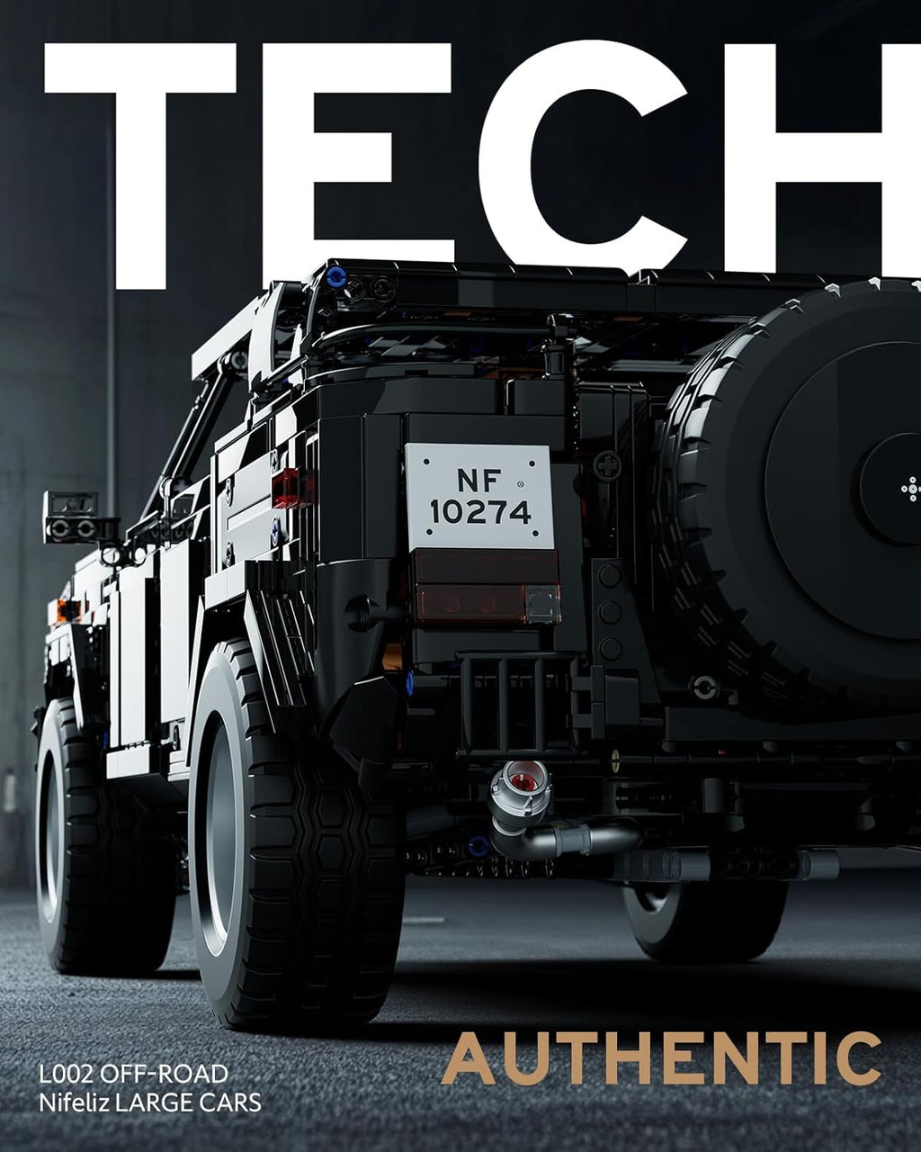 Nifeliz L002 Off-Road Car (3983 PCS, NF10274)