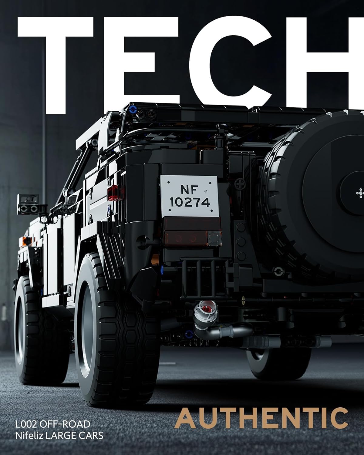 Nifeliz L002 Off-Road Car (3983 PCS, NF10274)