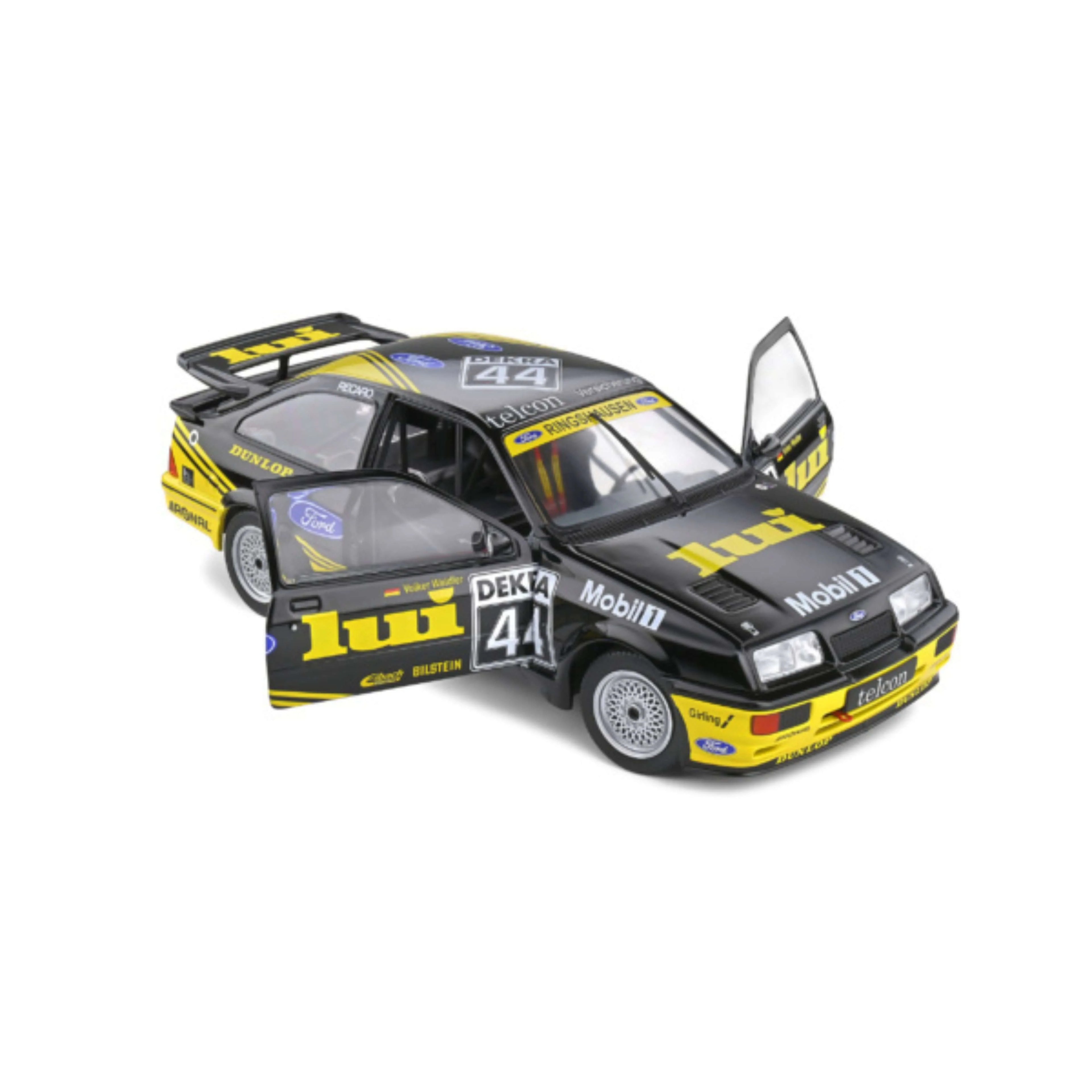 Ford Sierra RS 500 Black #44 V.Weidler 24h Nurburgring 1989 1:18