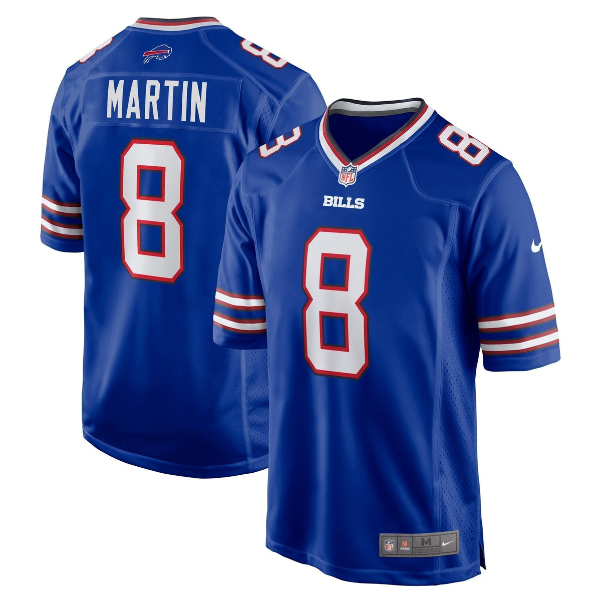 Sam Martin Buffalo Bills Nike Game   Jersey - Royal