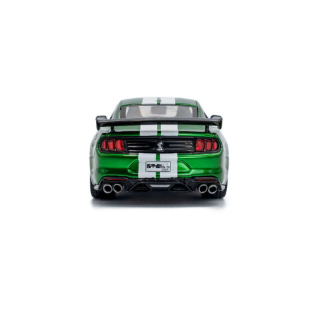 Shelby Mustang GT500 Eruption Green Metallic / White Stripes 1/43