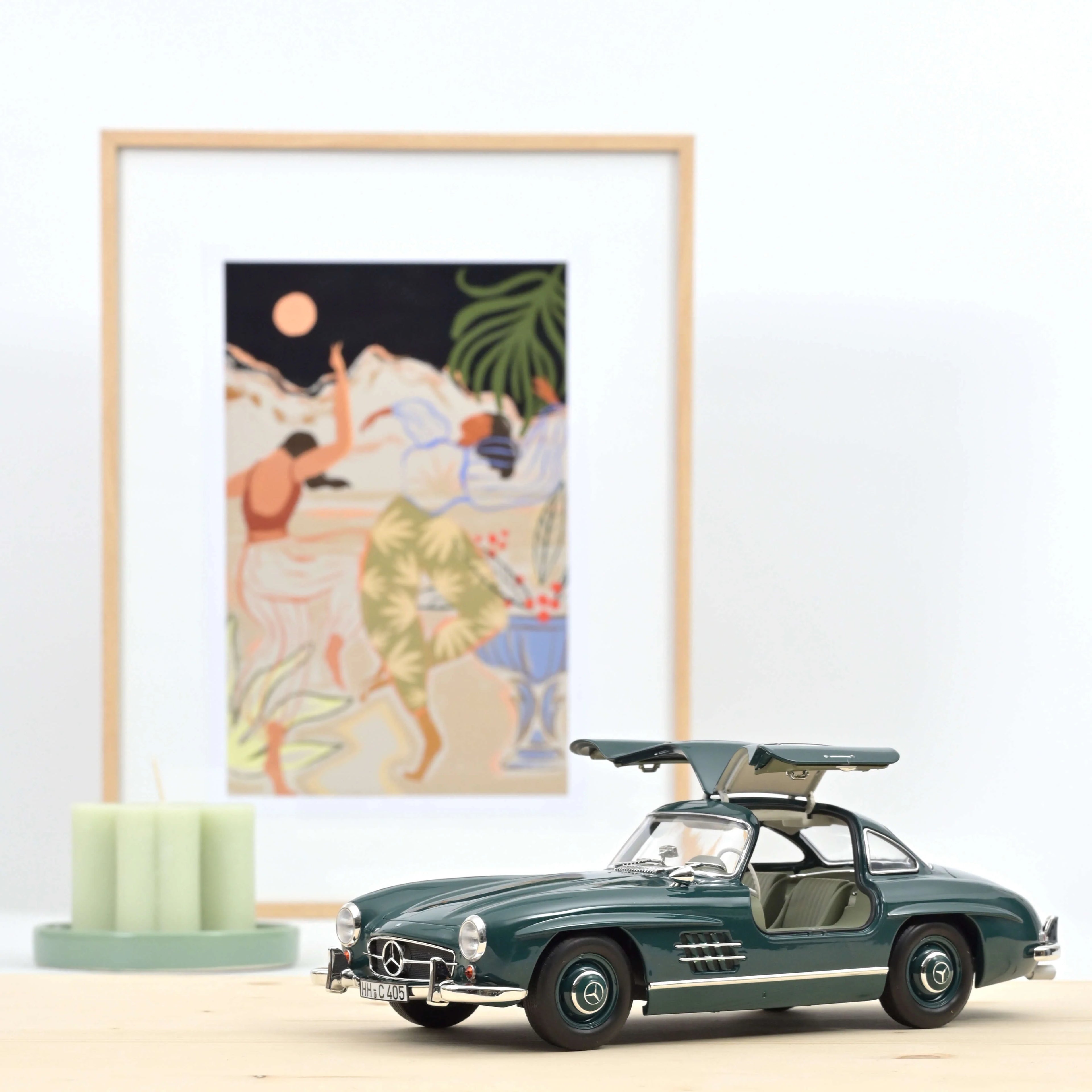 Mercedes-Benz 300 SL 1954 Vert 1:18
