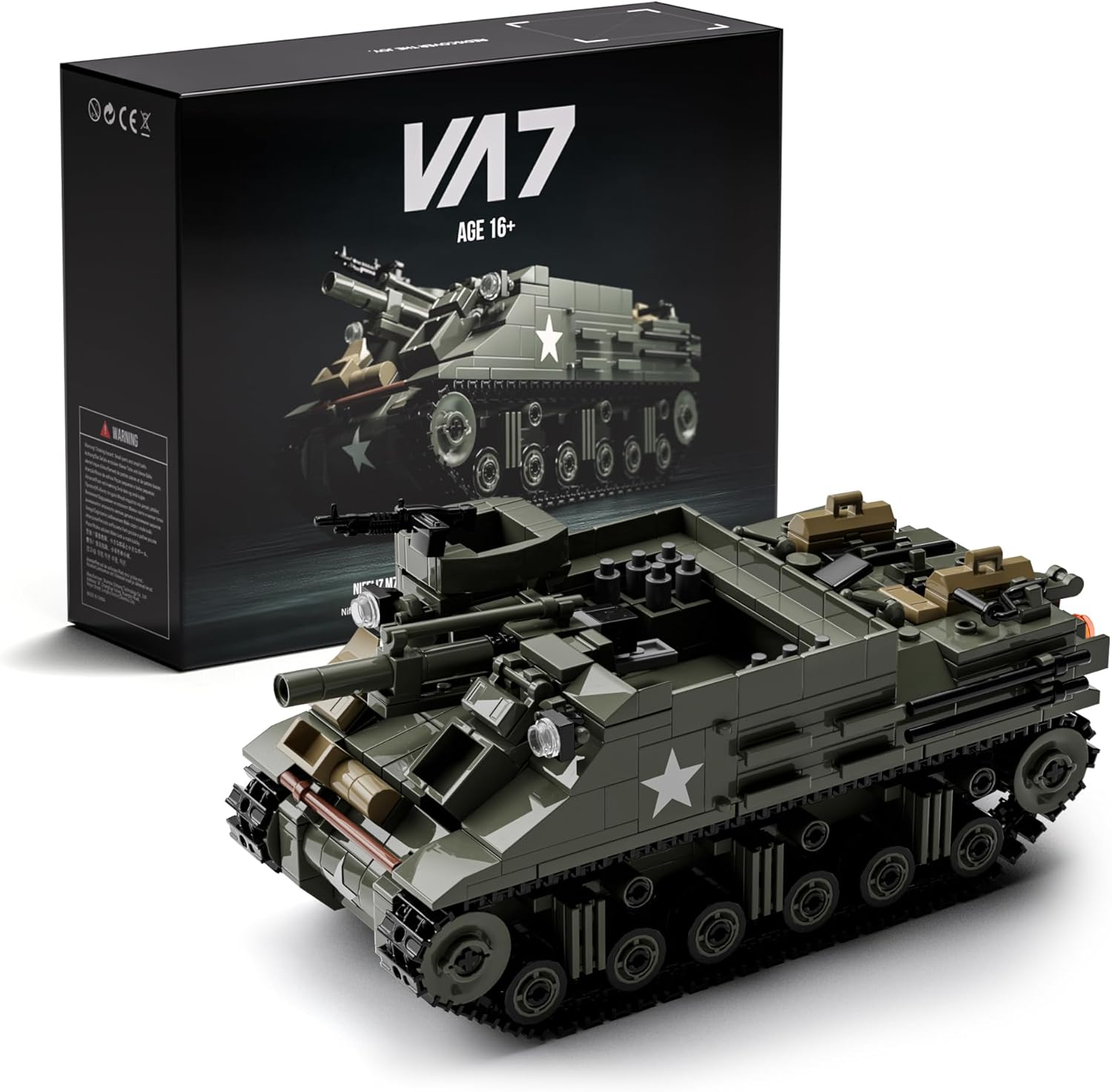 Nifeliz Military M7 Priest Tank (646 PCS, NF10336)