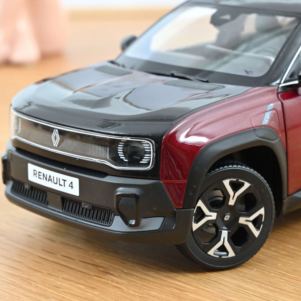 Renault 4 E-Tech Electric 2025 Carmin Red 1:18 - 300 pcs