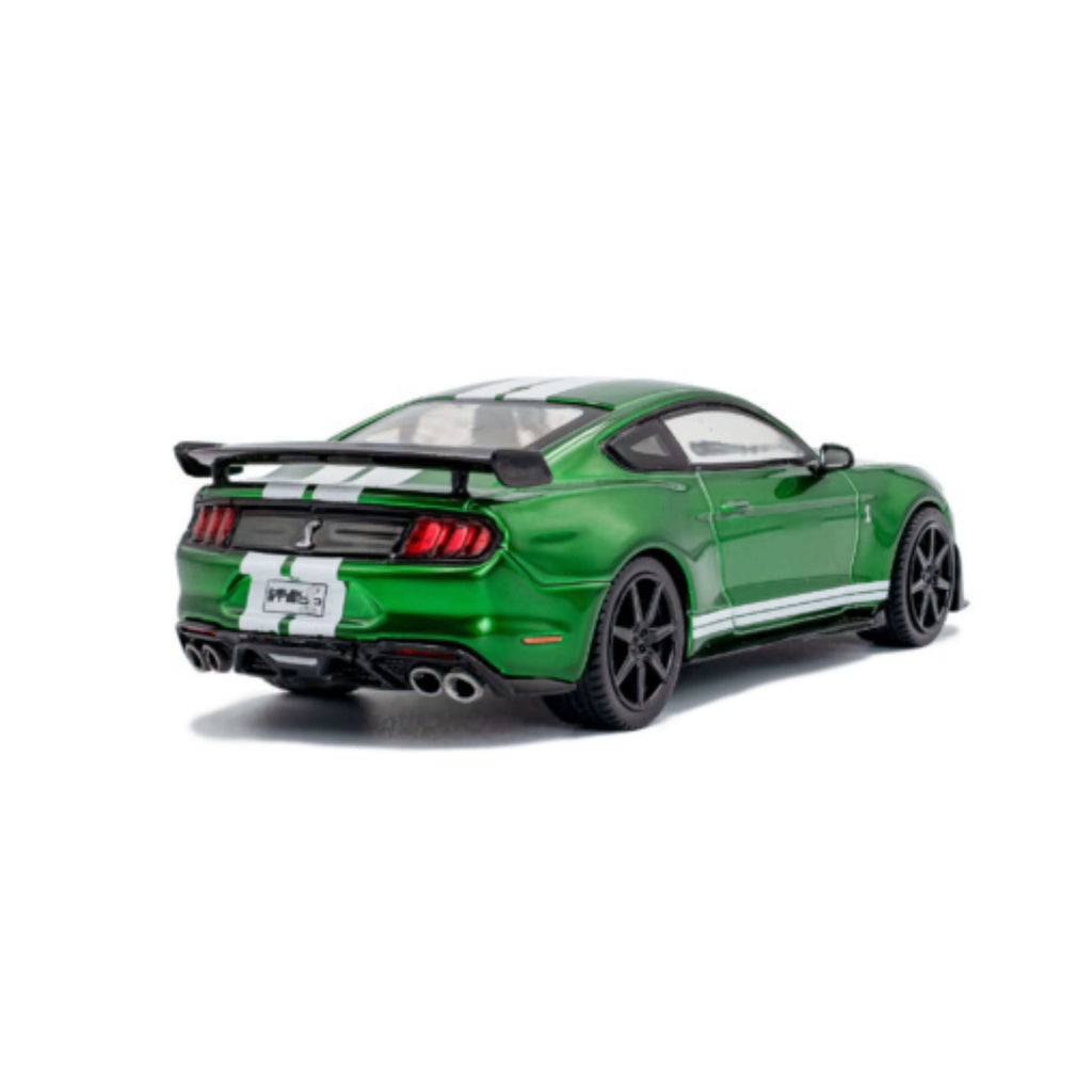 Shelby Mustang GT500 Eruption Green Metallic / White Stripes 1/43