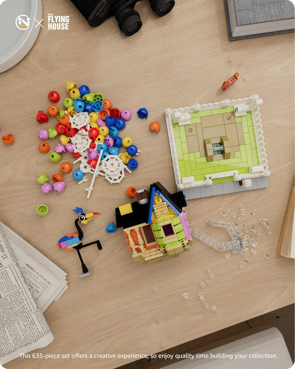 Nifeliz Up Balloon House (635 PCS, NF10519)