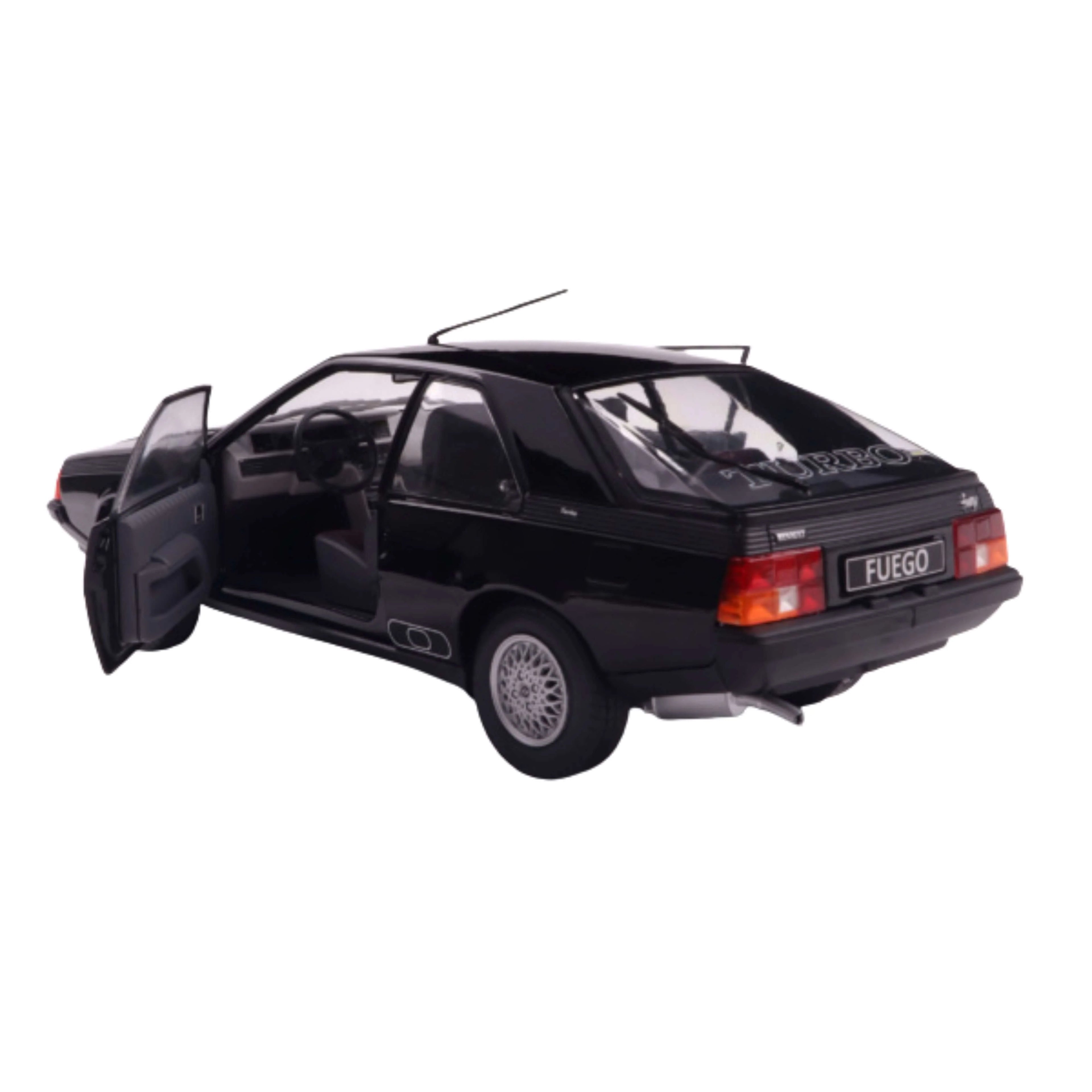 Renault Fuego Turbo Black 1980 1:18