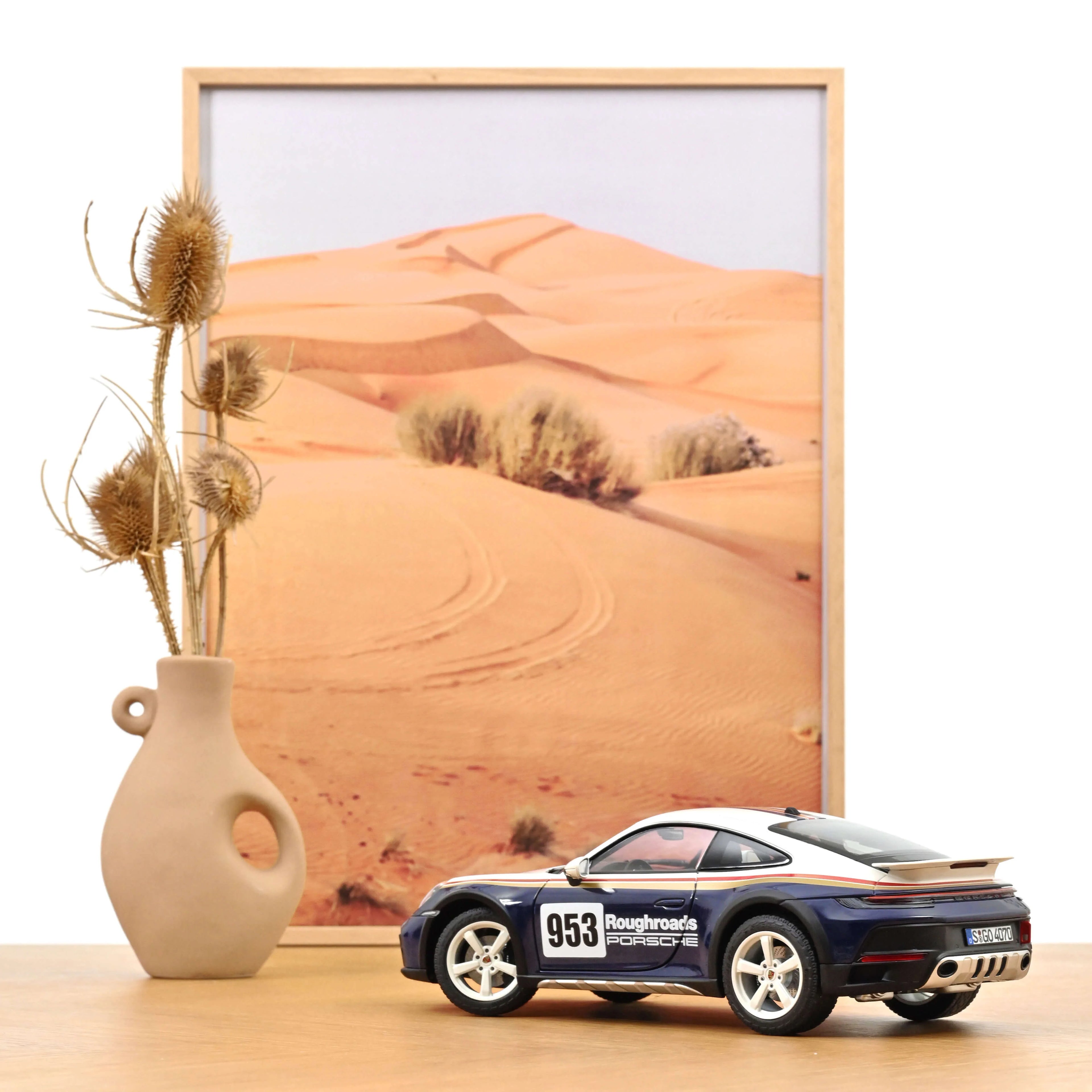 Porsche 911 Dakar 2023 Chemins accidentés 1:18