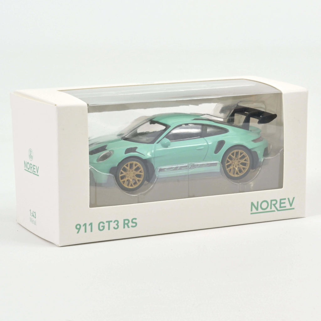 Porsche 911 GT3 RS 2022 Mint Green Jet-car 1:43