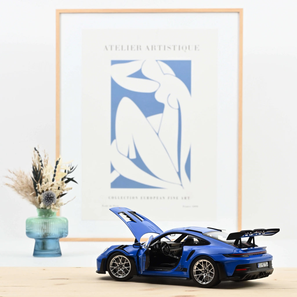 Porsche 911 GT3 RS 2022 Bleu requin 1/18