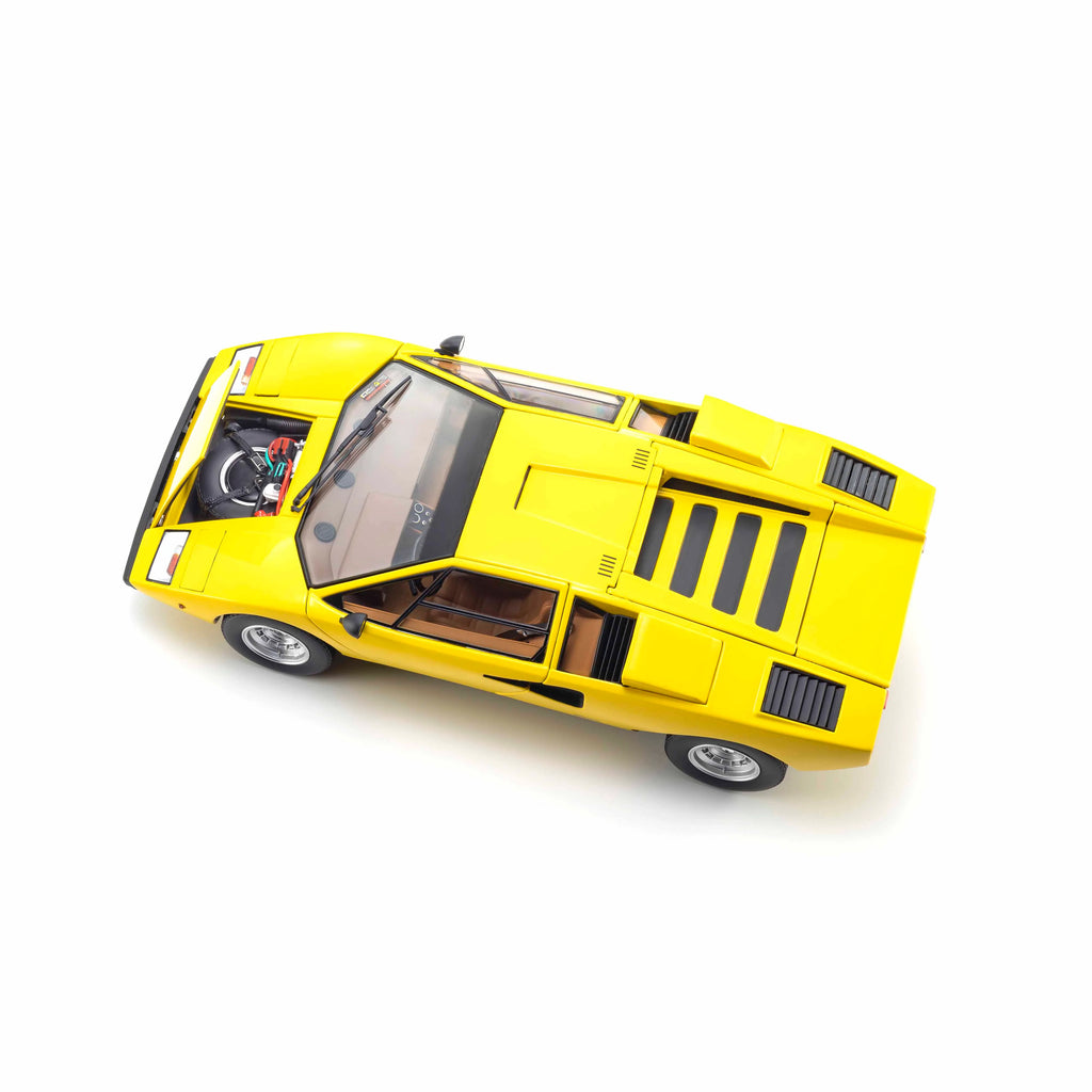 Lamborghini Countach LP 400 Yellow 1:18