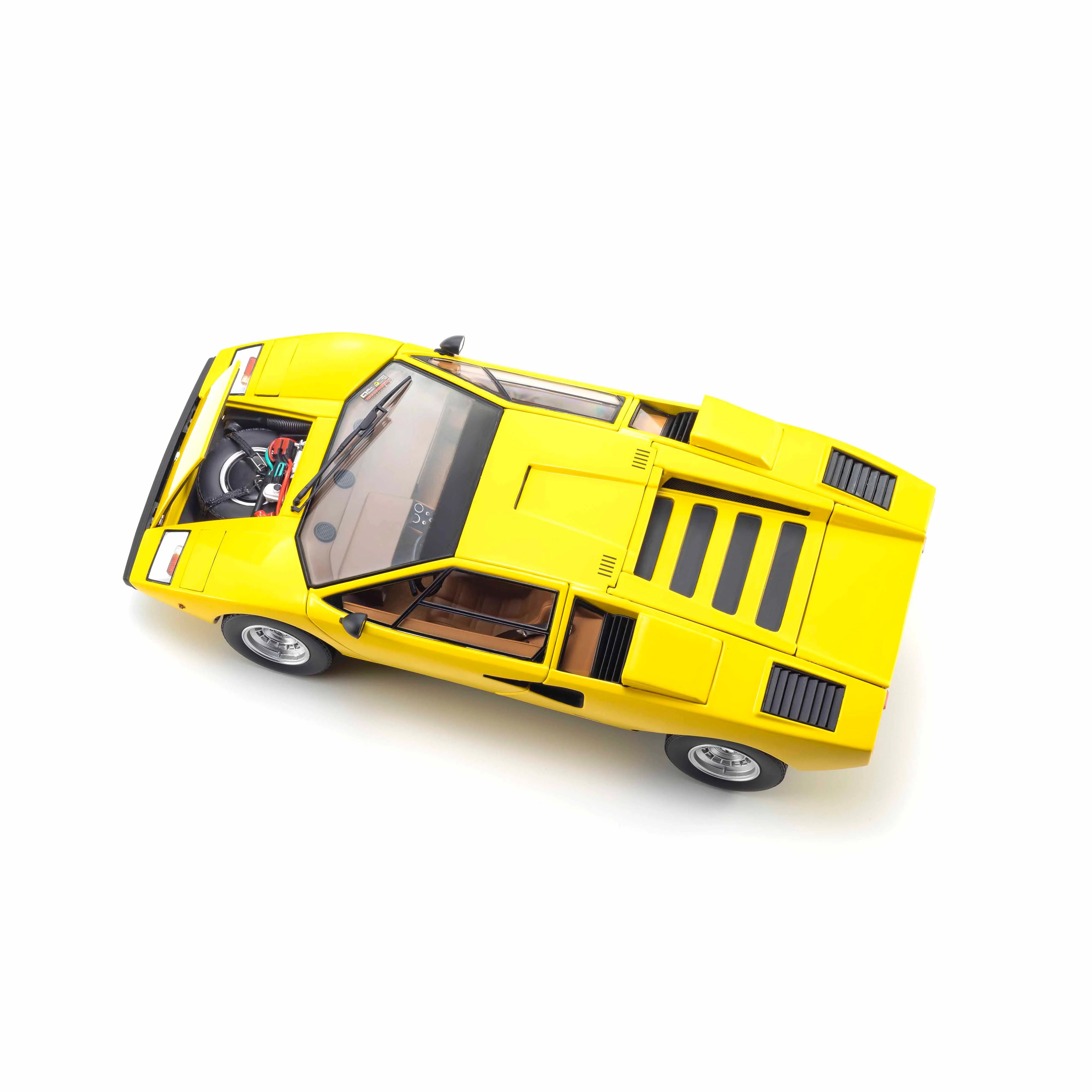 Lamborghini Countach LP 400 Yellow 1:18