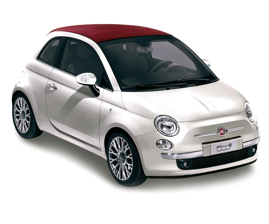 Fiat 500C 2009 Pearl White 1:43