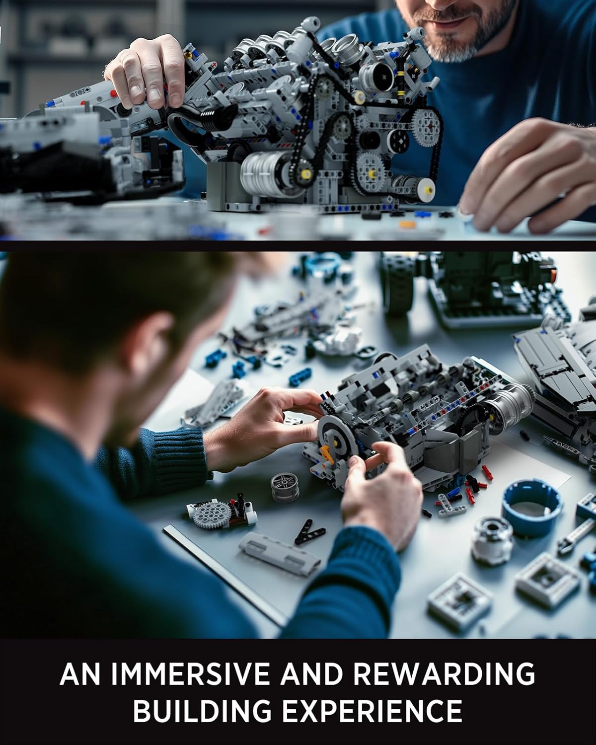 Nifeliz V8 Engine (2725 PCS, NF10287)