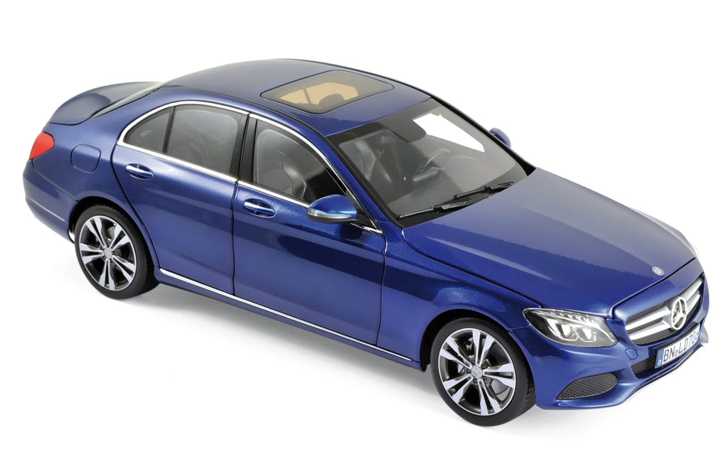 Mercedes-Benz C-Klasse 2014 Blue metallic 1:18