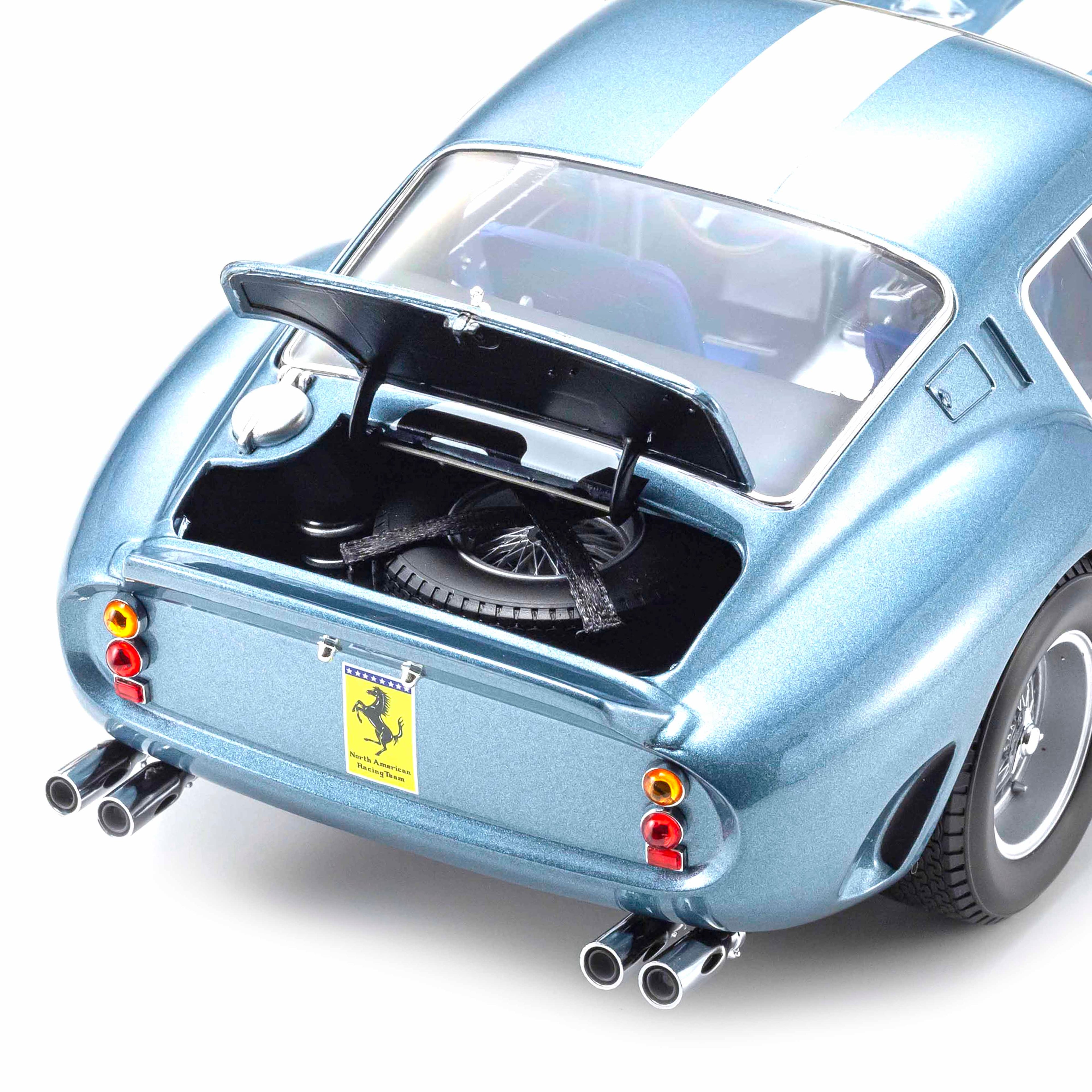 Ferrari 250 GTO 1962 Sebring Blue n°24 1:18