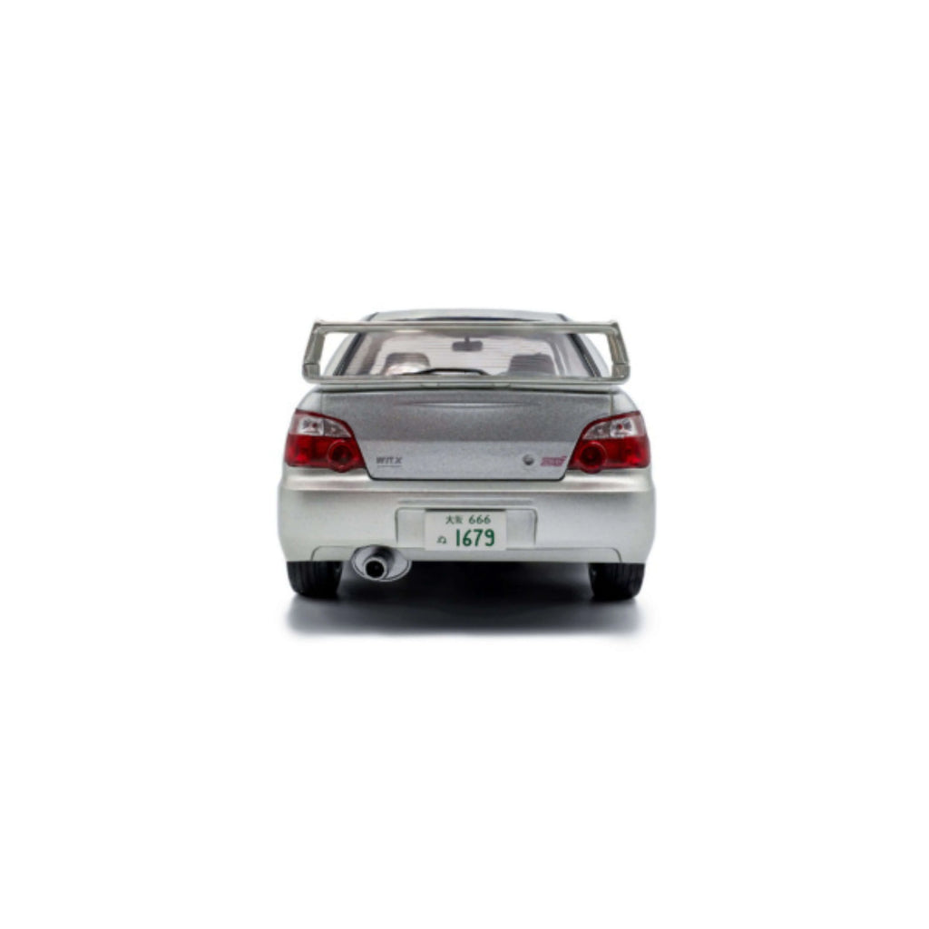Subaru Impreza Wrx Sti Premium Silver Effect 1:18