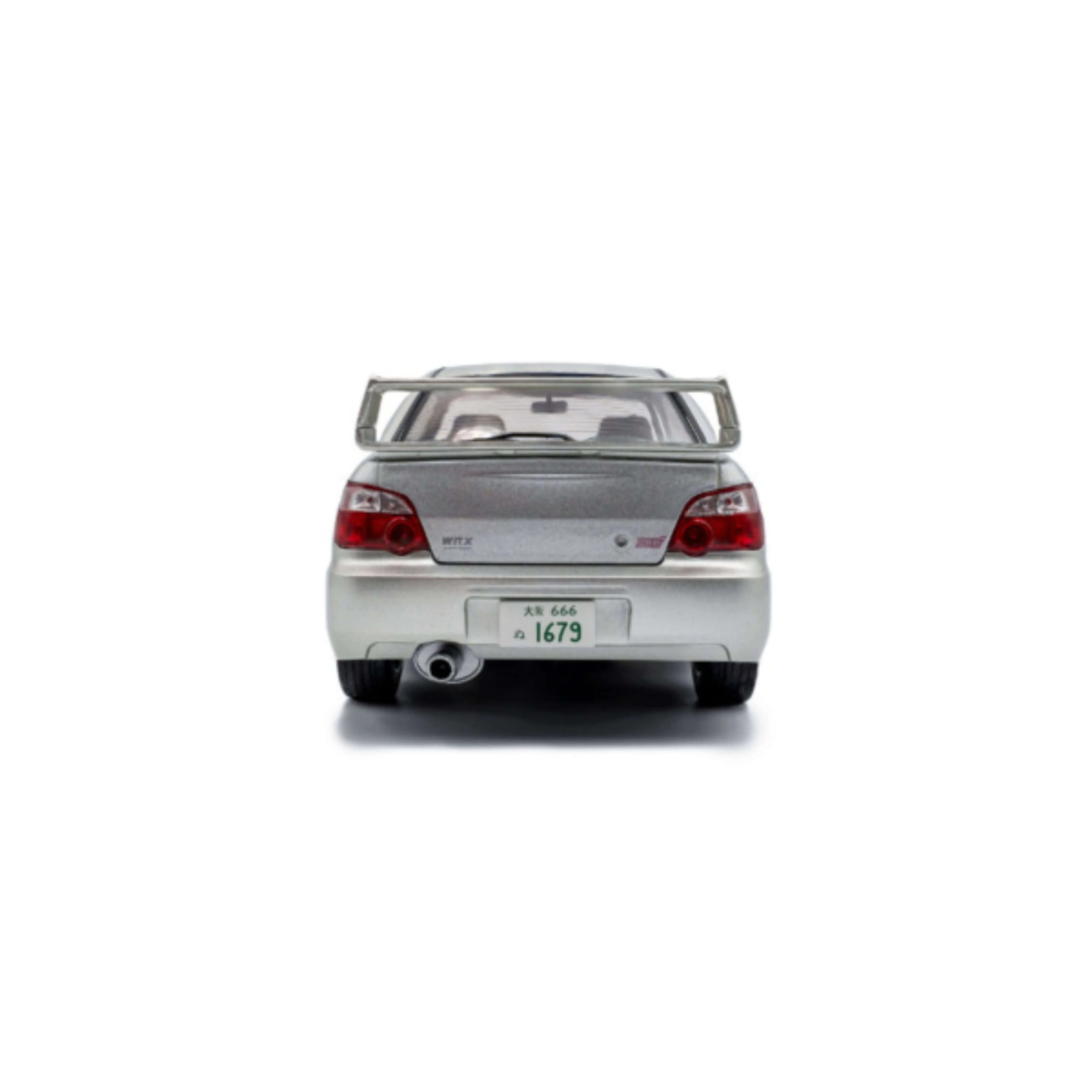 Subaru Impreza Wrx Sti Premium Silver Effect 1:18