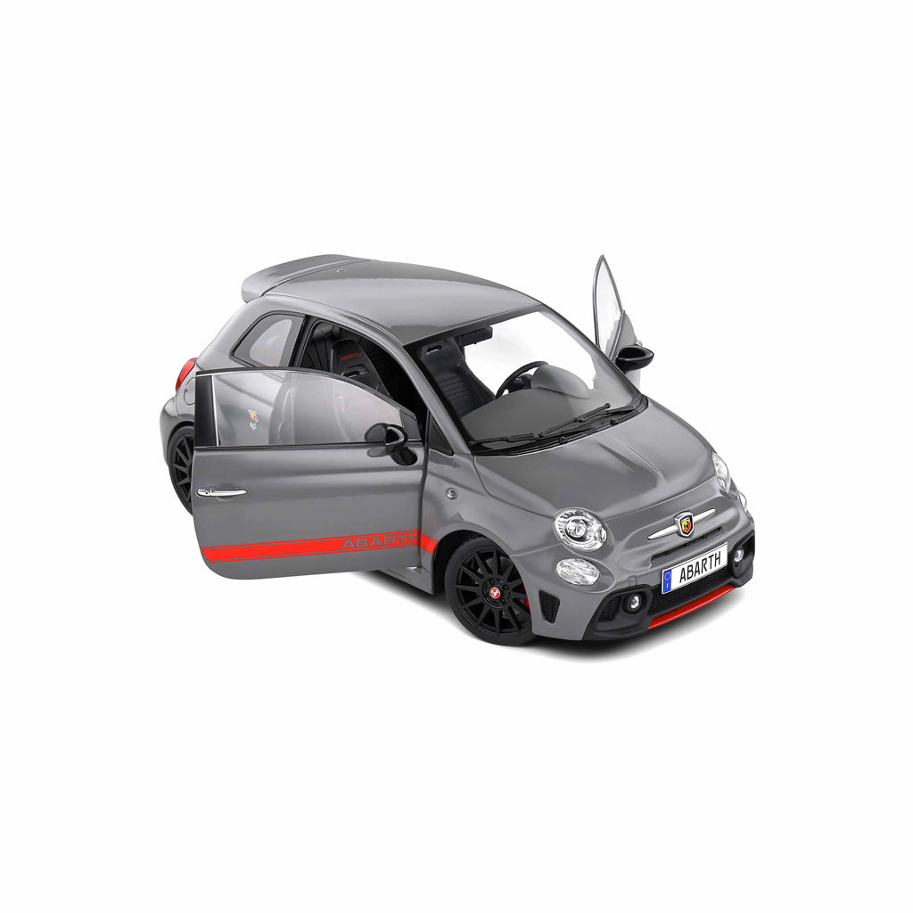 Fiat 695 Abarth XSR Edition Yamaha Record Grey 2022 1:18