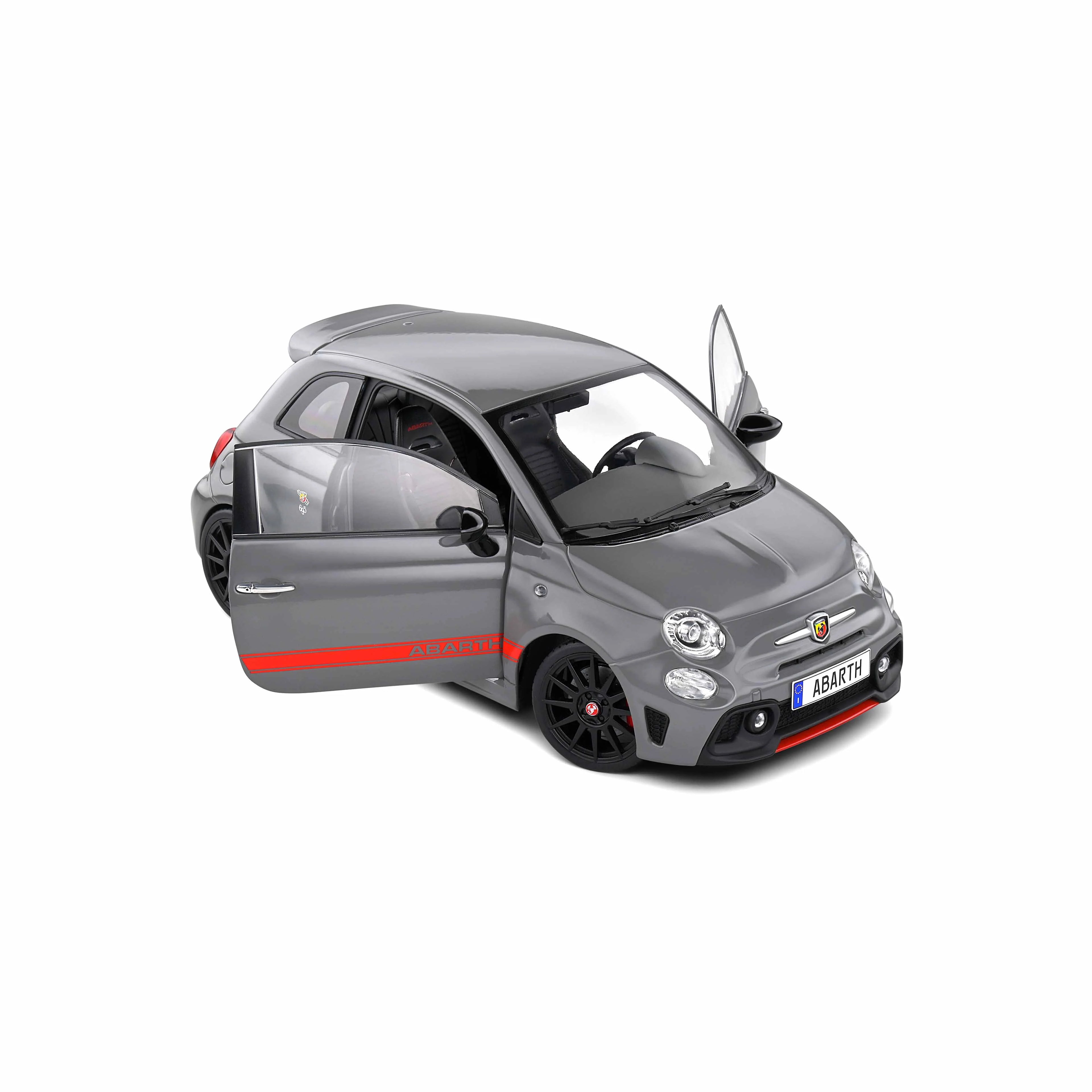 Fiat 695 Abarth XSR Edition Yamaha Record Grey 2022 1:18