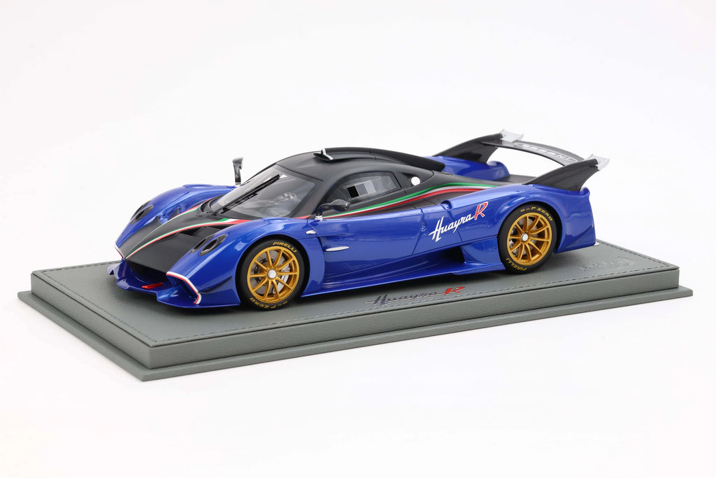 BBR Pagani Huayra R Matt Black and Blue France - Limited 80 pcs