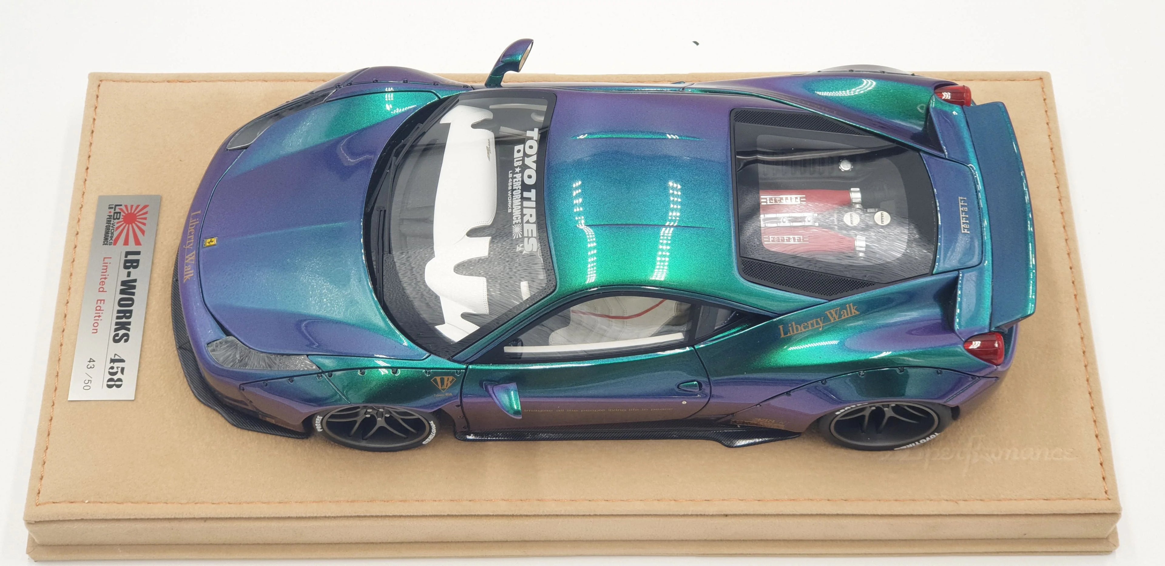 Ferrari 458 Liberty Walk Performance Chameleon - Ltd 50 pcs by LB Work