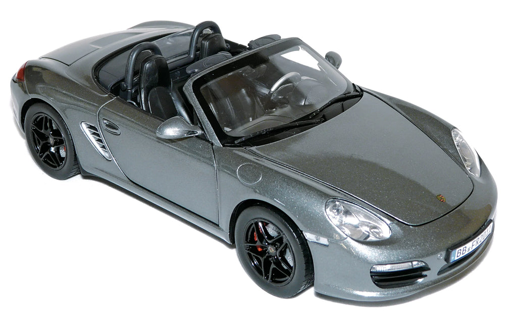 Porsche Boxster S 2009 Meteorgrau 1:18