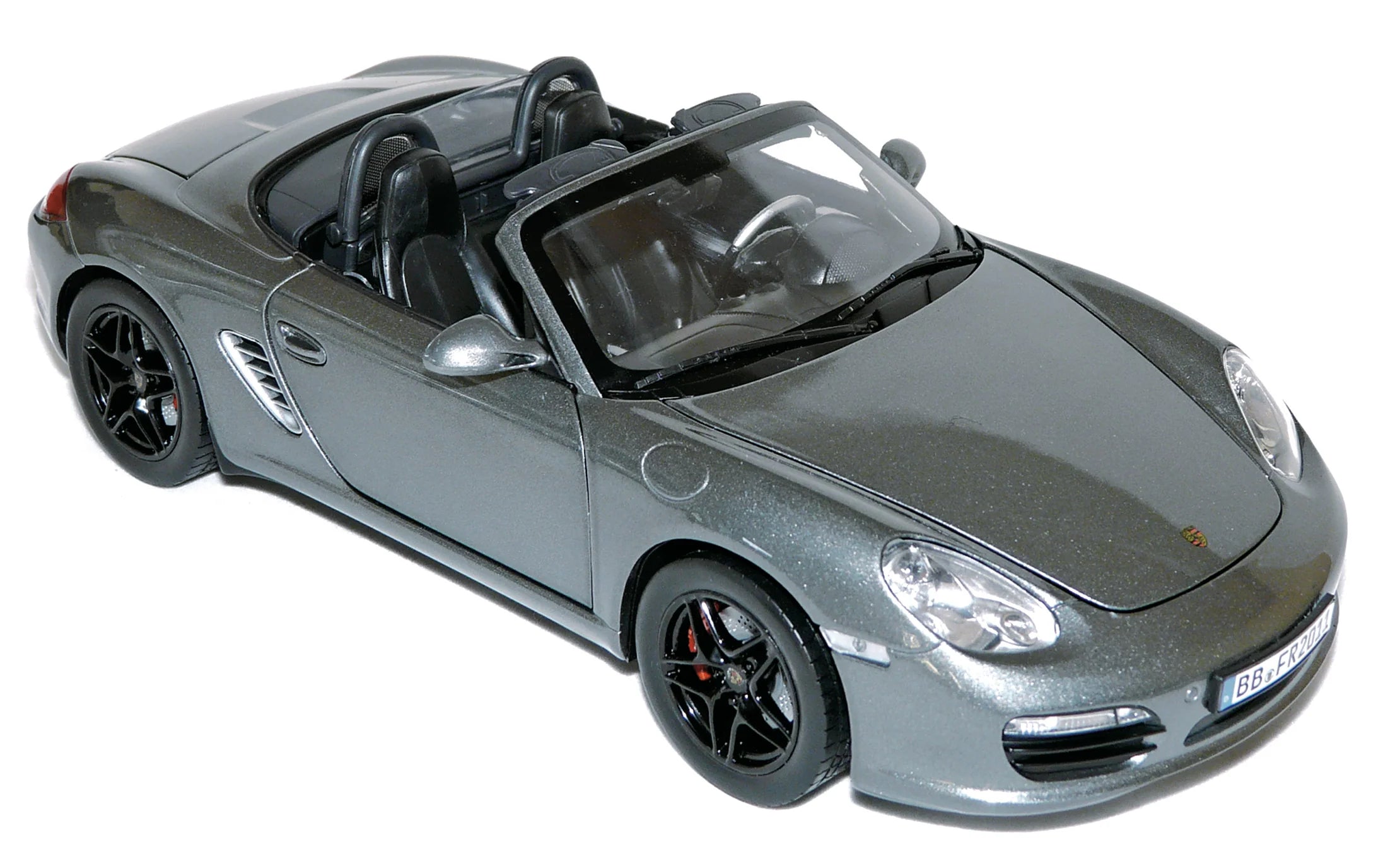 Porsche Boxster S 2009 Meteorgrau 1:18