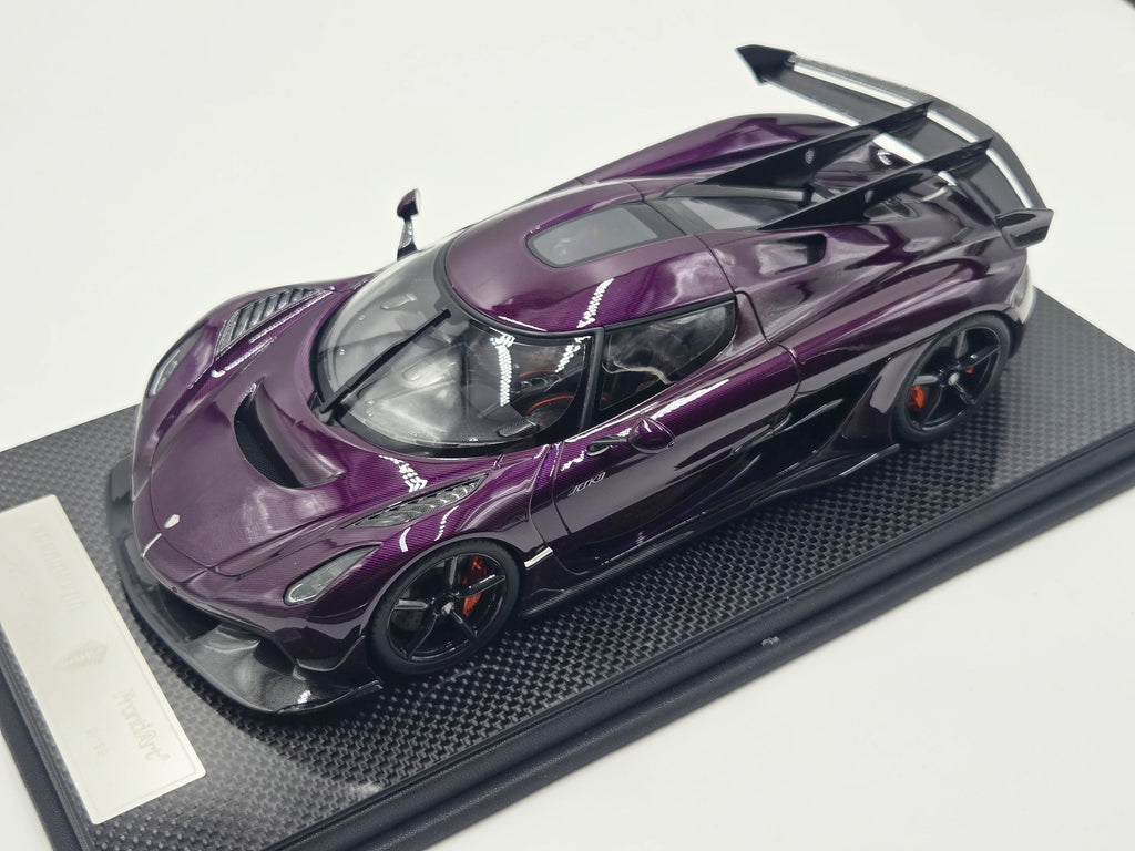 FrontiArt Koenigsegg Jesko 7315 Purple Tinted Carbon - Limited 199 pcs