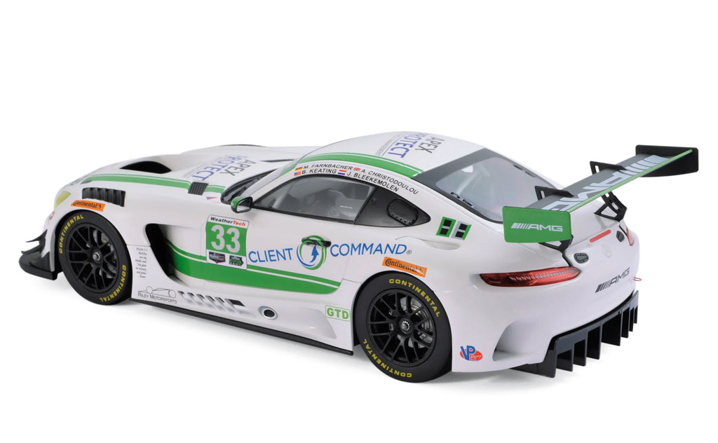Mercedes-AMG GT3 2017 Daytona 3rd place GT Daytona Class 1:18