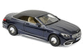 Mercedes-Maybach S650 Cabriolet 2018 Dark Blue metallic 1:18