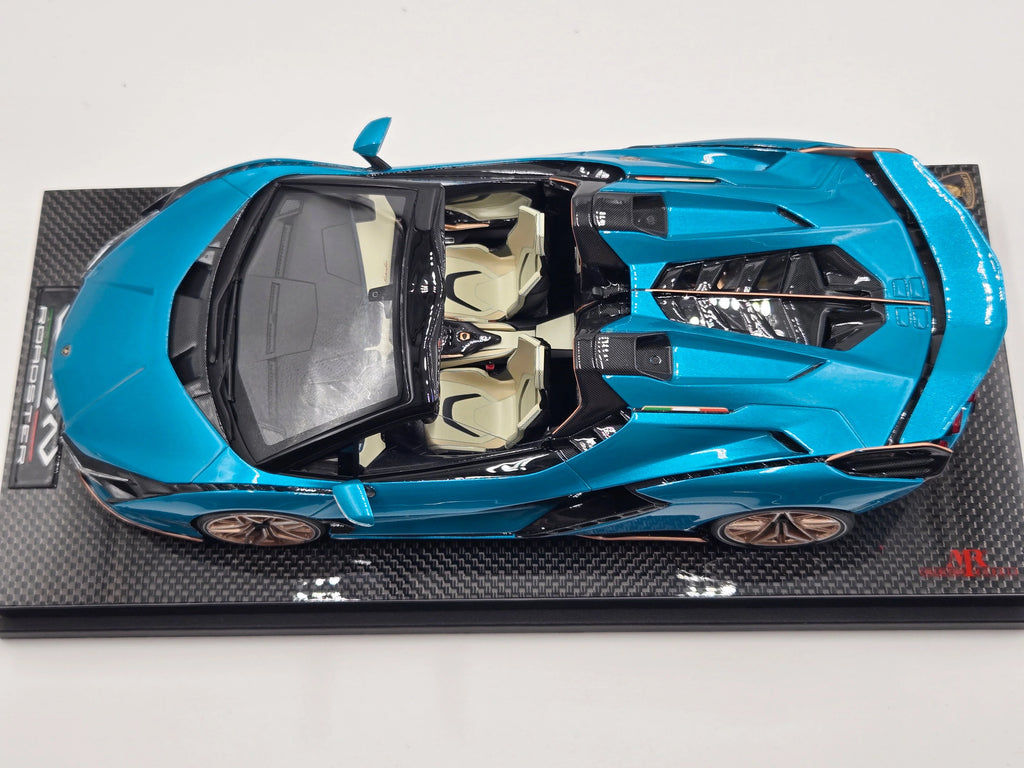 MR Lamborghini Sian Roadster Blue Uranus – Limitiert auf 399 Stück