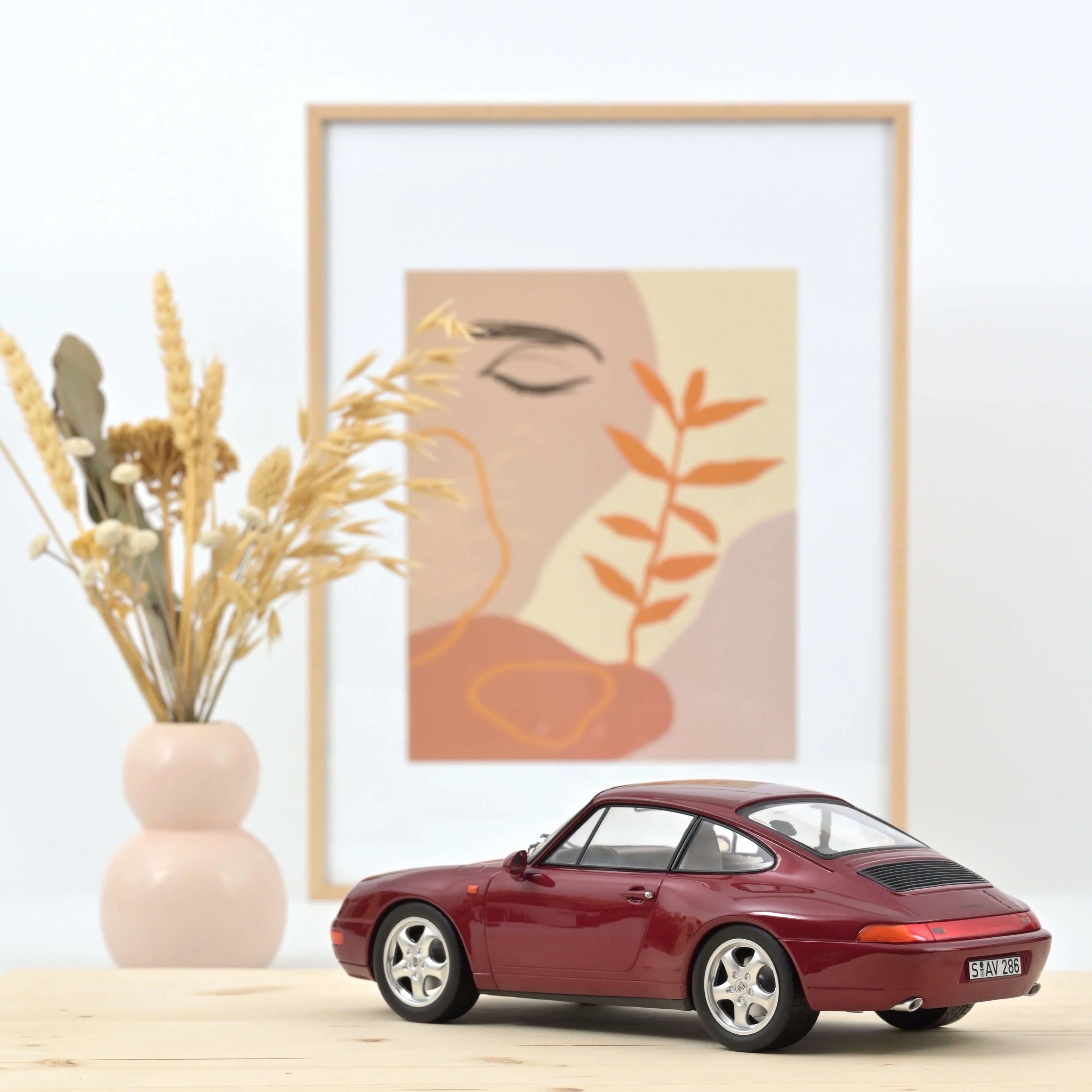 Porsche 911 Carrera 1994 Red metallic 1:18 - 200pcs