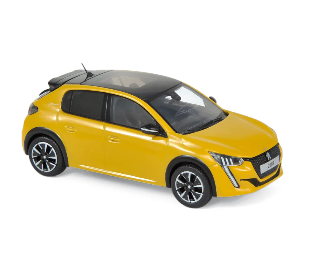 Peugeot 208 GT Line 2019 Faro Yellow 1:43