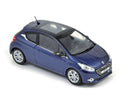 Peugeot 208 2012 Virtual Blue 1:43