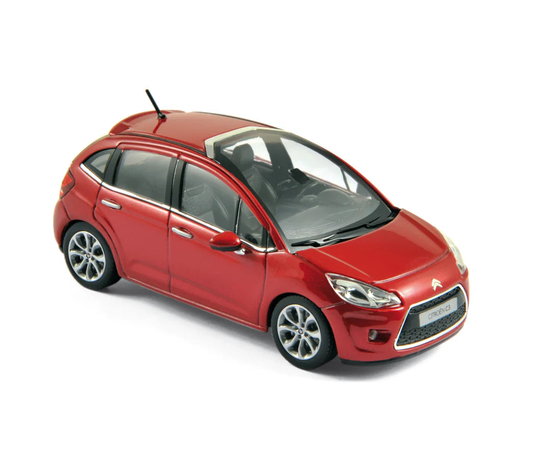 Citroën C3 2009 Lucifer-Rot 1:43