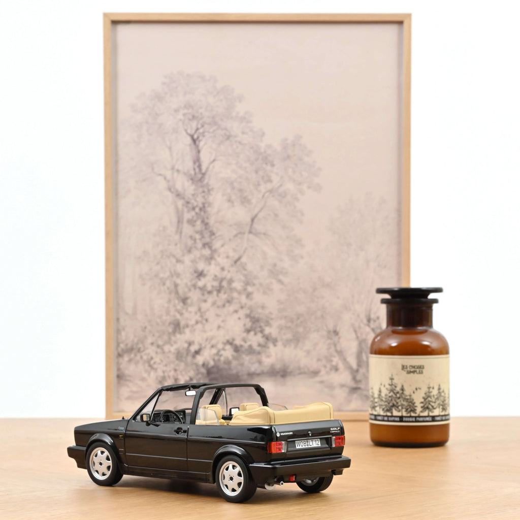 VW Golf Cabriolet 1992 Black 1:18