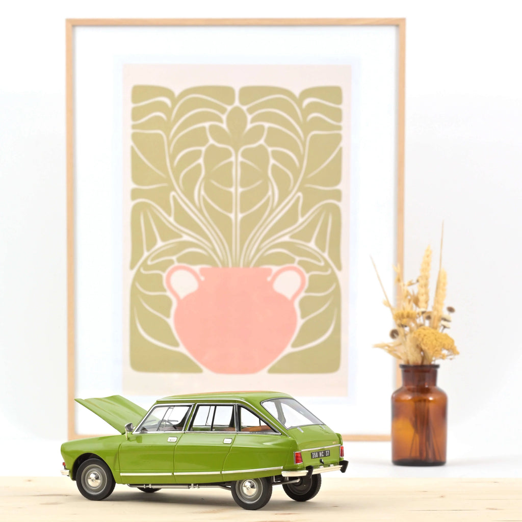 Citroën Ami 8 Club 1969 Vert Iris 1:18