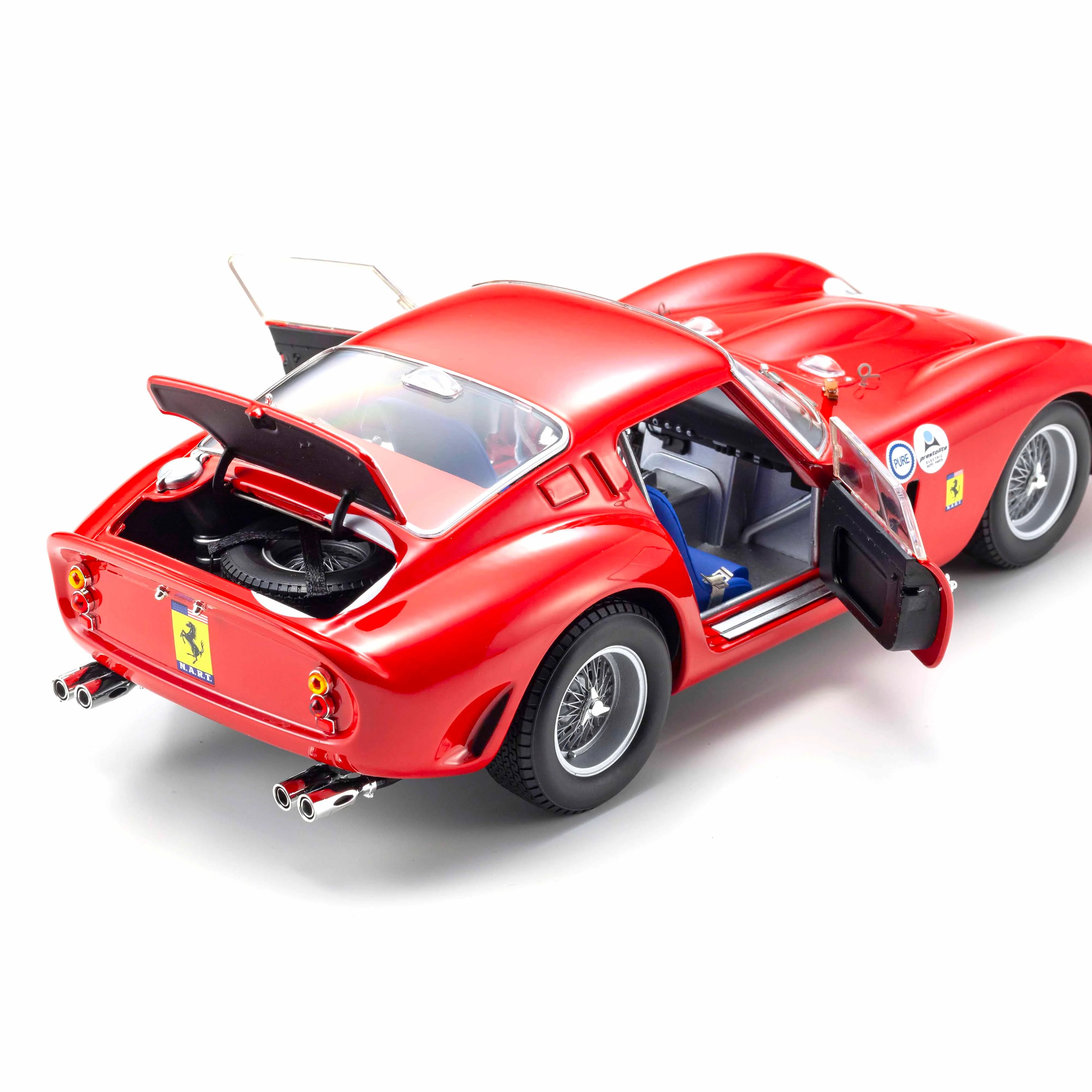 Ferrari 250 GTO 1963 Daytona 3h Red n°18 1:18